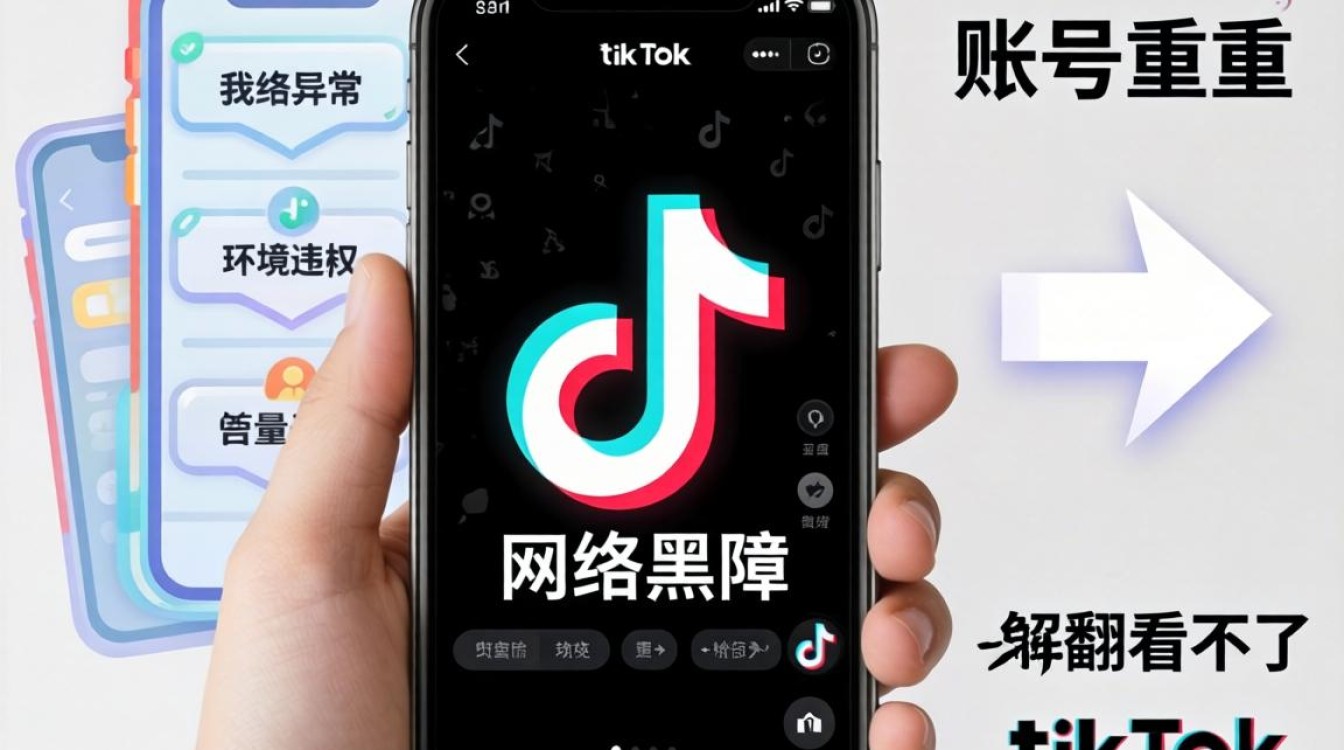 账号翻墙看 TikTok 黑屏怎么办
