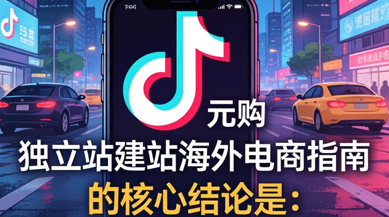 TikTok 0 元购独立站建站海外电商指南