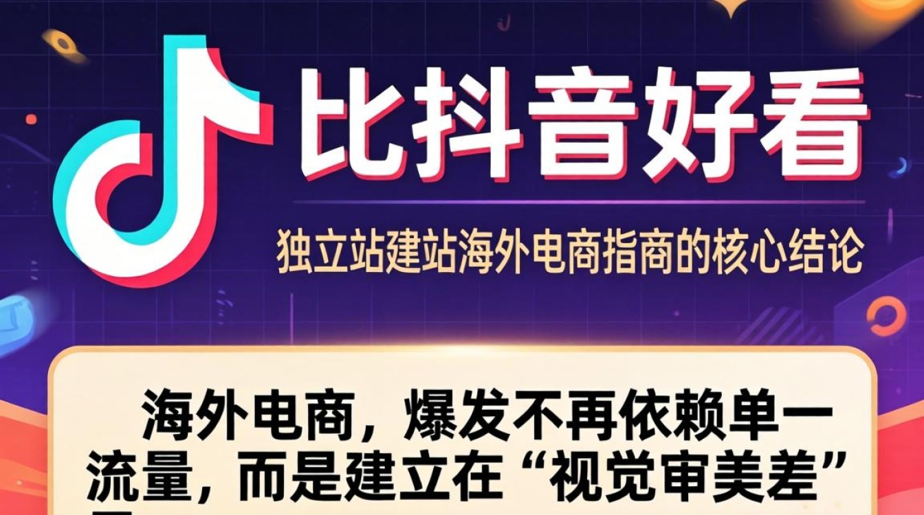 TikTok 比抖音好看独立站建站海外电商指南