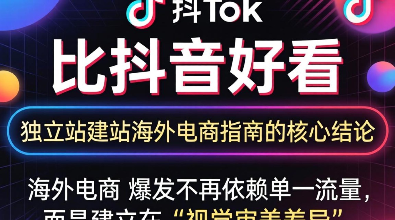 TikTok 比抖音好看独立站建站海外电商指南