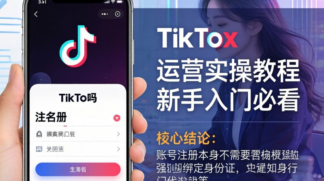 TikTok 注册需要实名吗