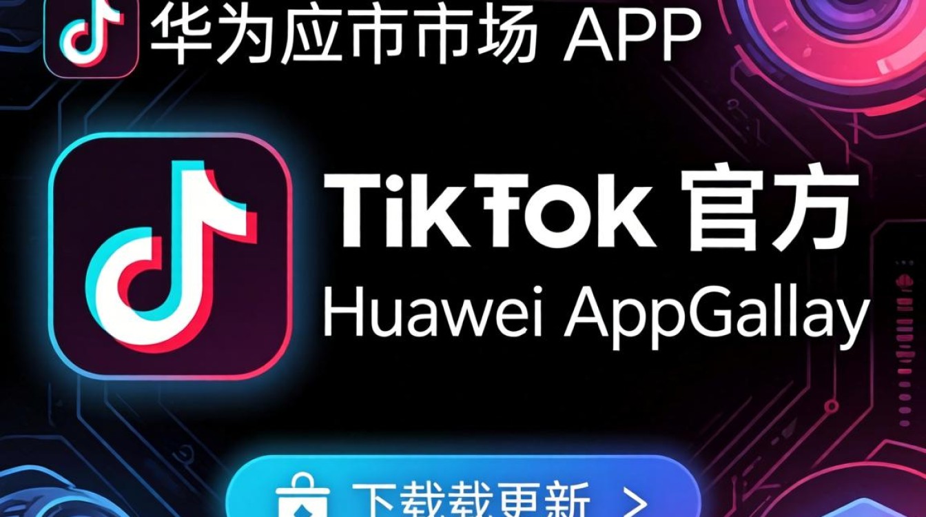 华为手机下载 TikTok 方法