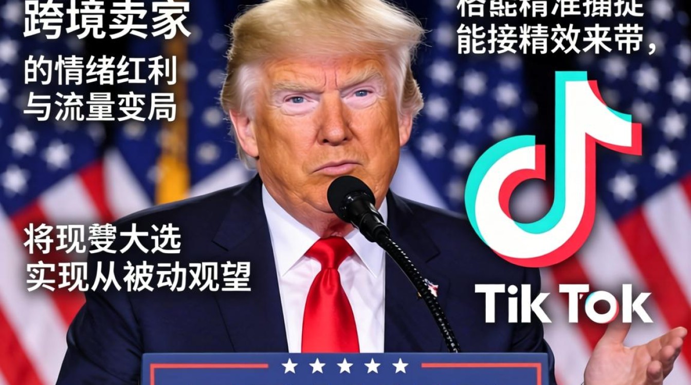 TikTok 特朗普大选 跨境运营从入门到进阶