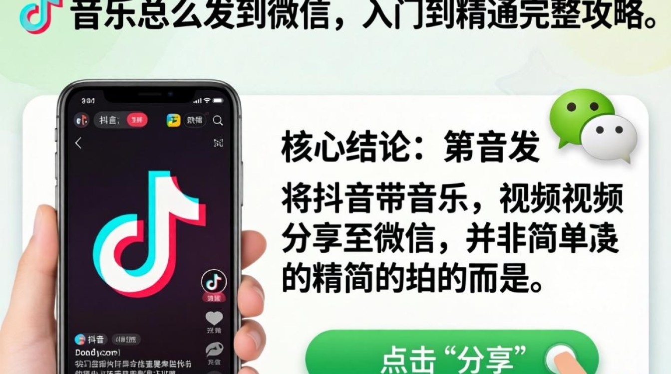 抖音音乐分享到微信完整攻略