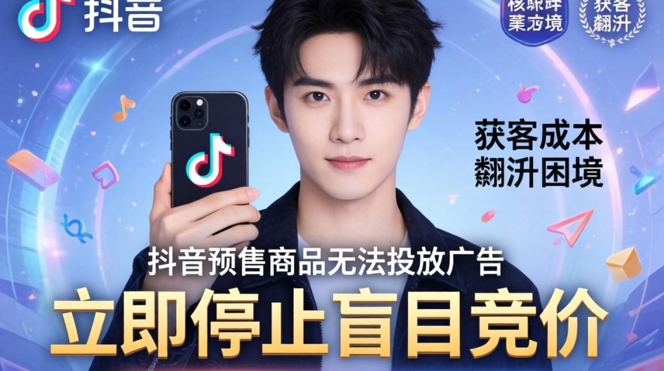 抖音预售不让推广怎么办