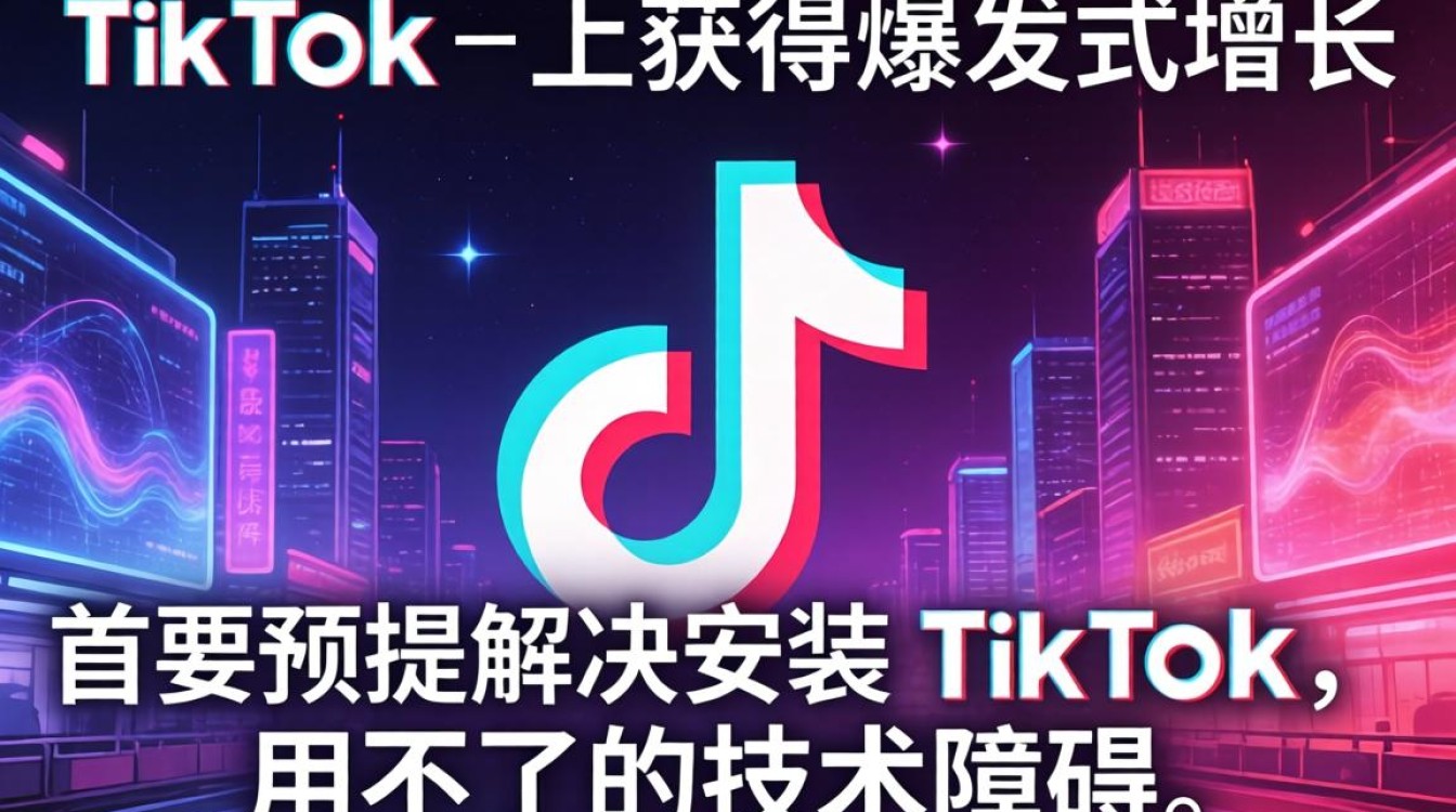 商品推广安装 TikTok 用不了怎么办