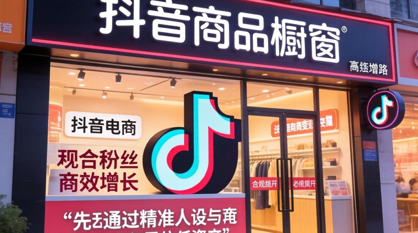 抖音里怎么添加商品橱窗