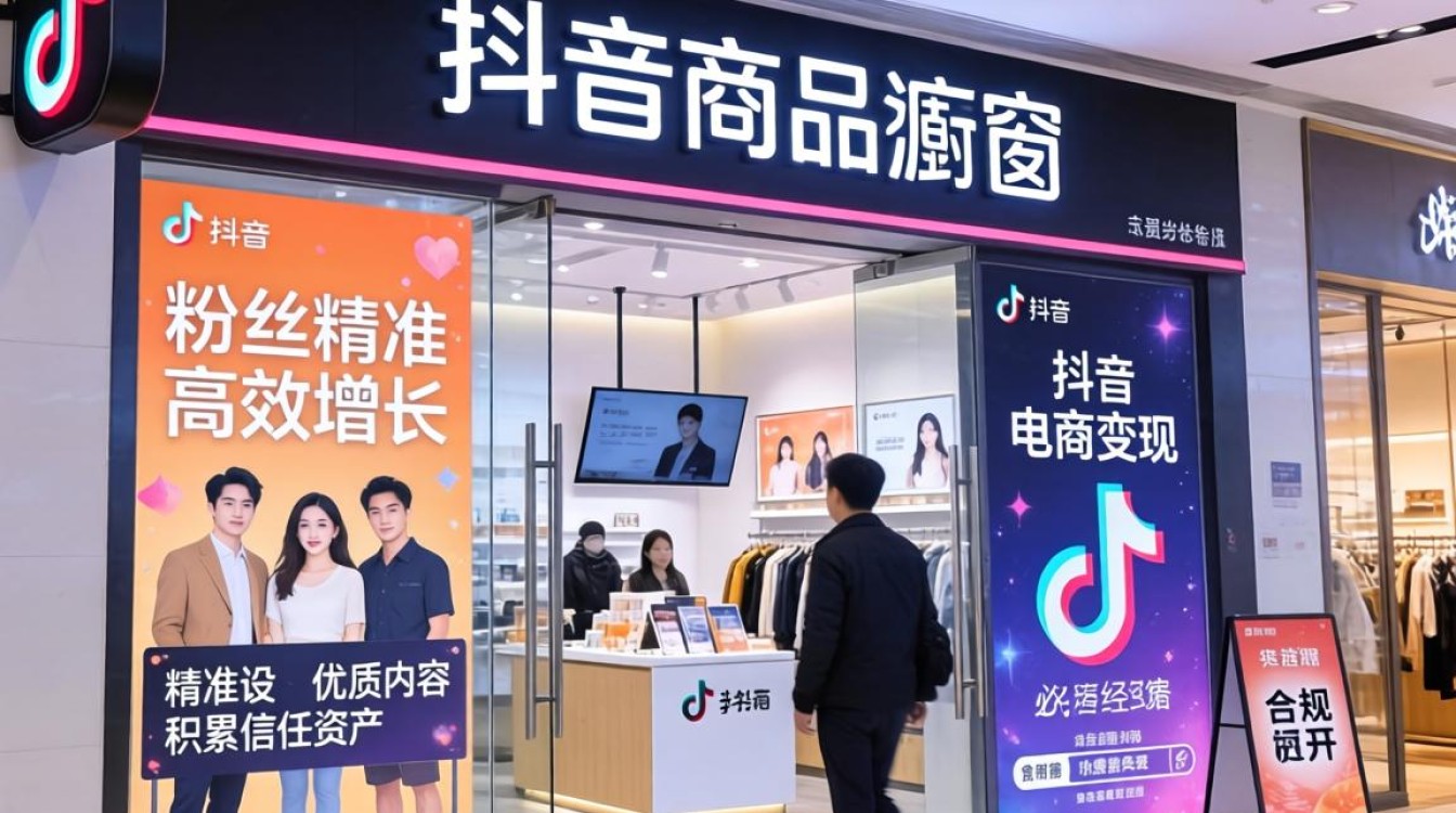 抖音里怎么添加商品橱窗