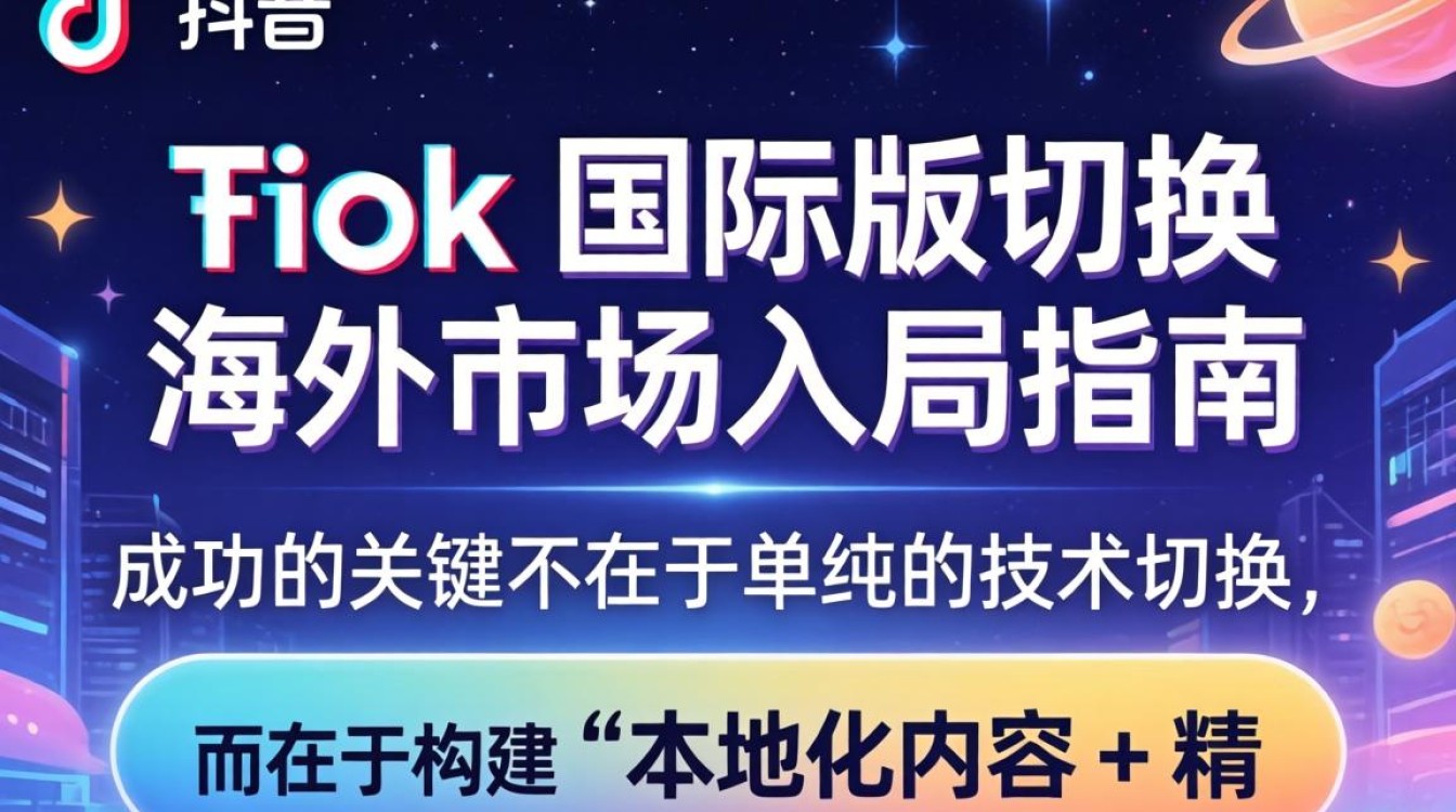 TikTok 国际版切换怎么操作
