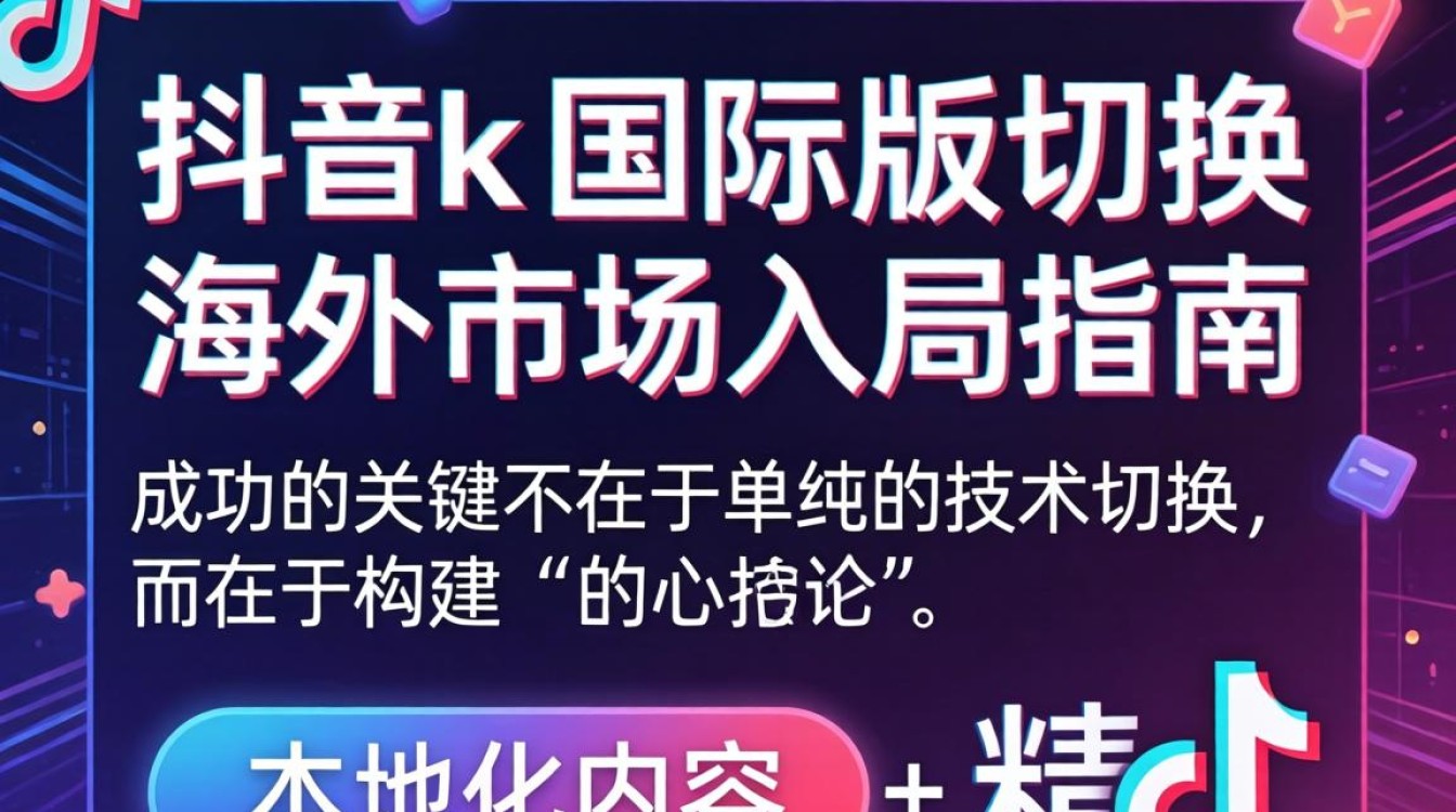 TikTok 国际版切换怎么操作