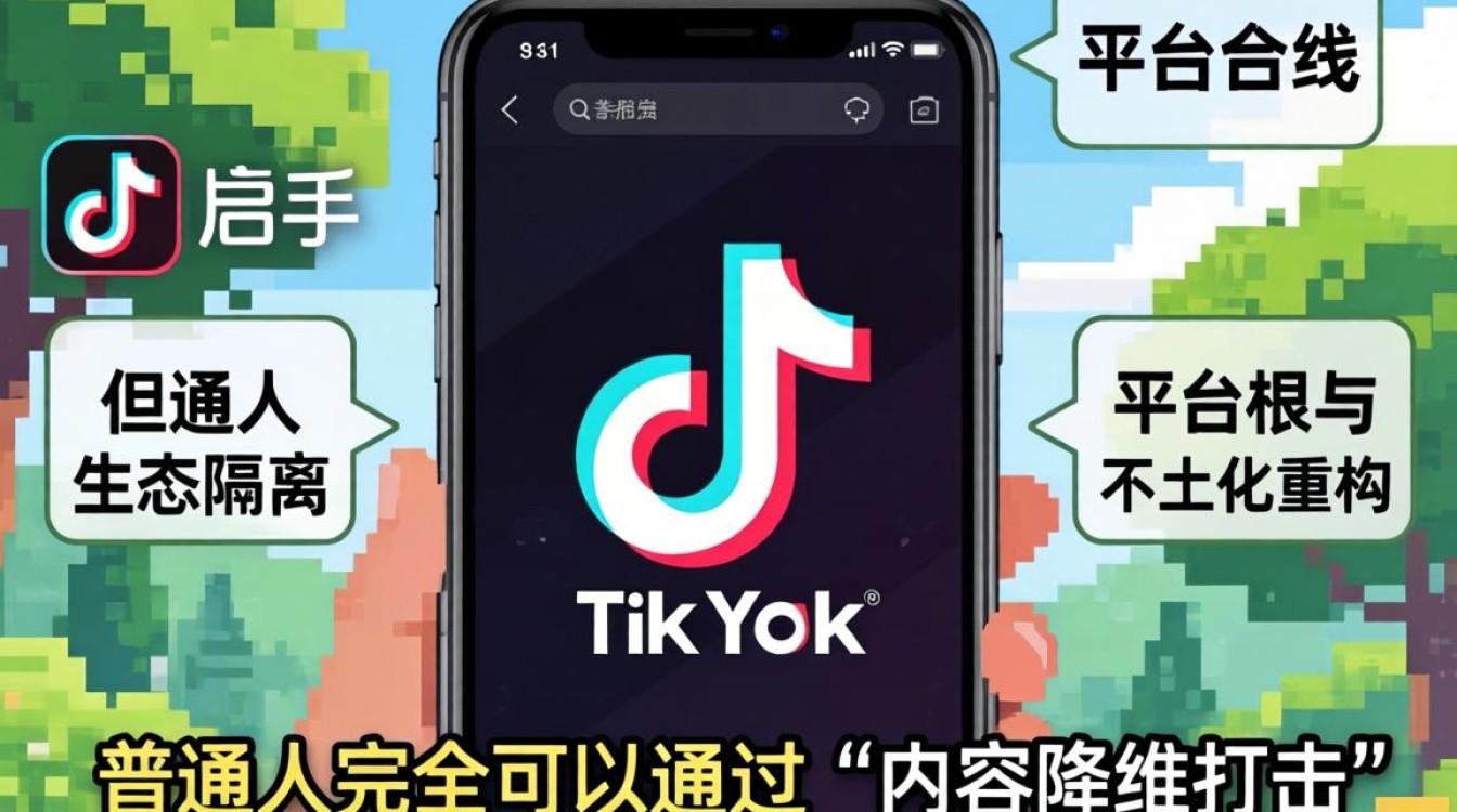 快手为什么无法启动 TikTok