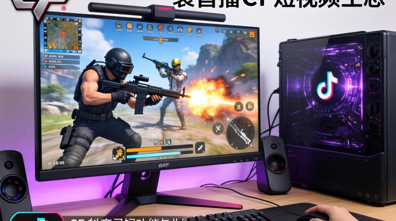 cf电脑怎么用抖音录屏