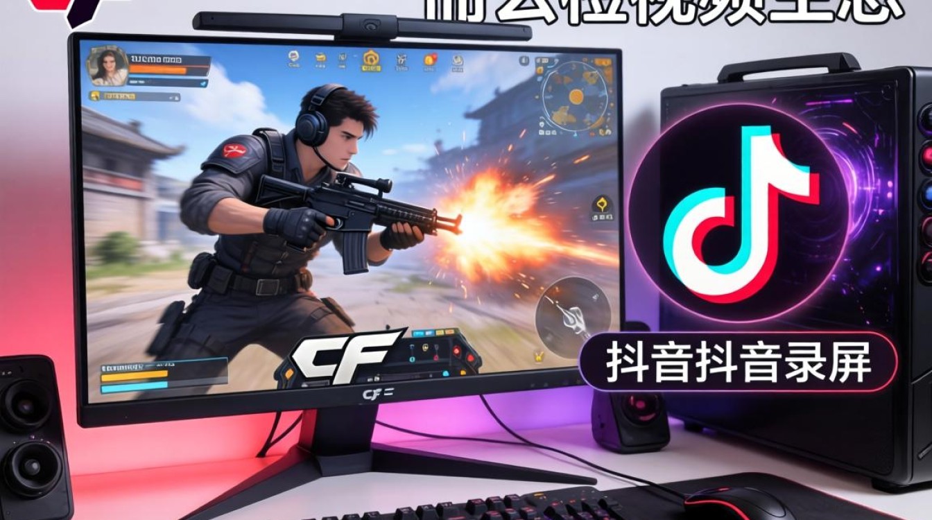 cf电脑怎么用抖音录屏