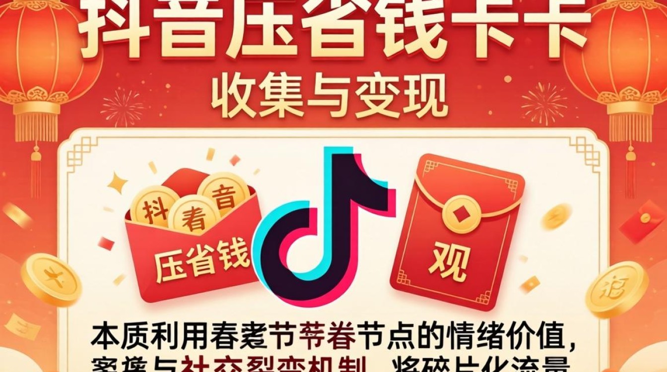 怎么收集抖音压岁钱的卡