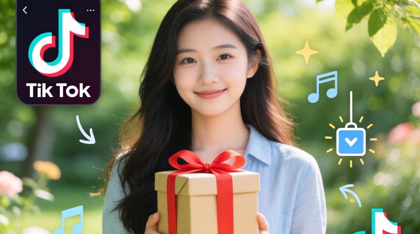 如何发送礼物进行 TikTok 精准引流