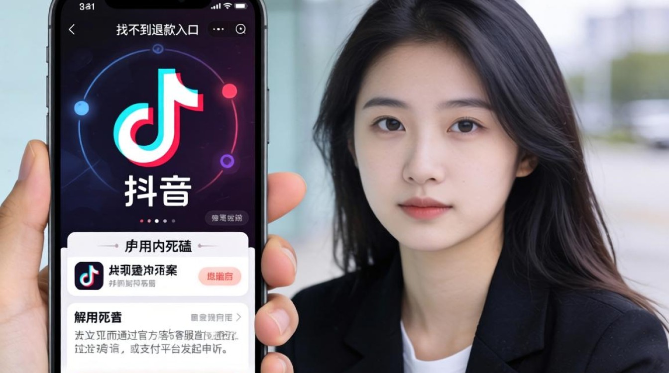 抖音没有退款键怎么办