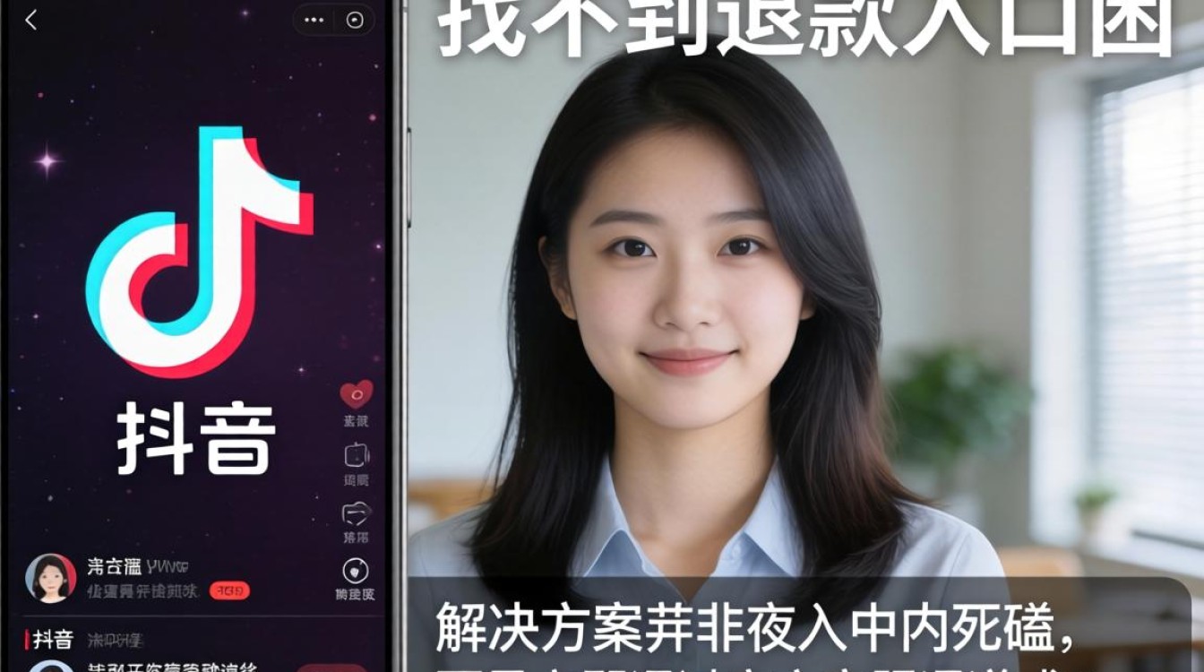 抖音没有退款键怎么办