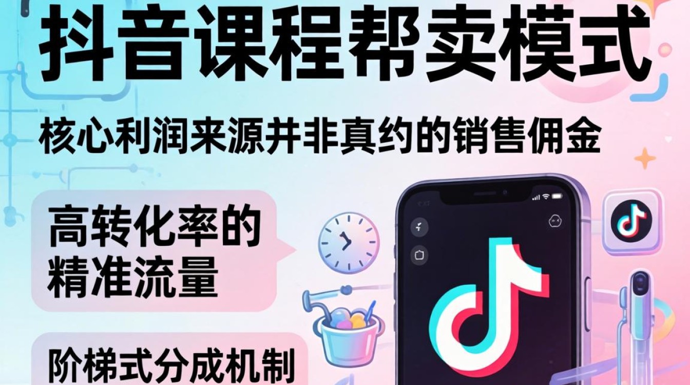 抖音课程帮卖分成怎么算