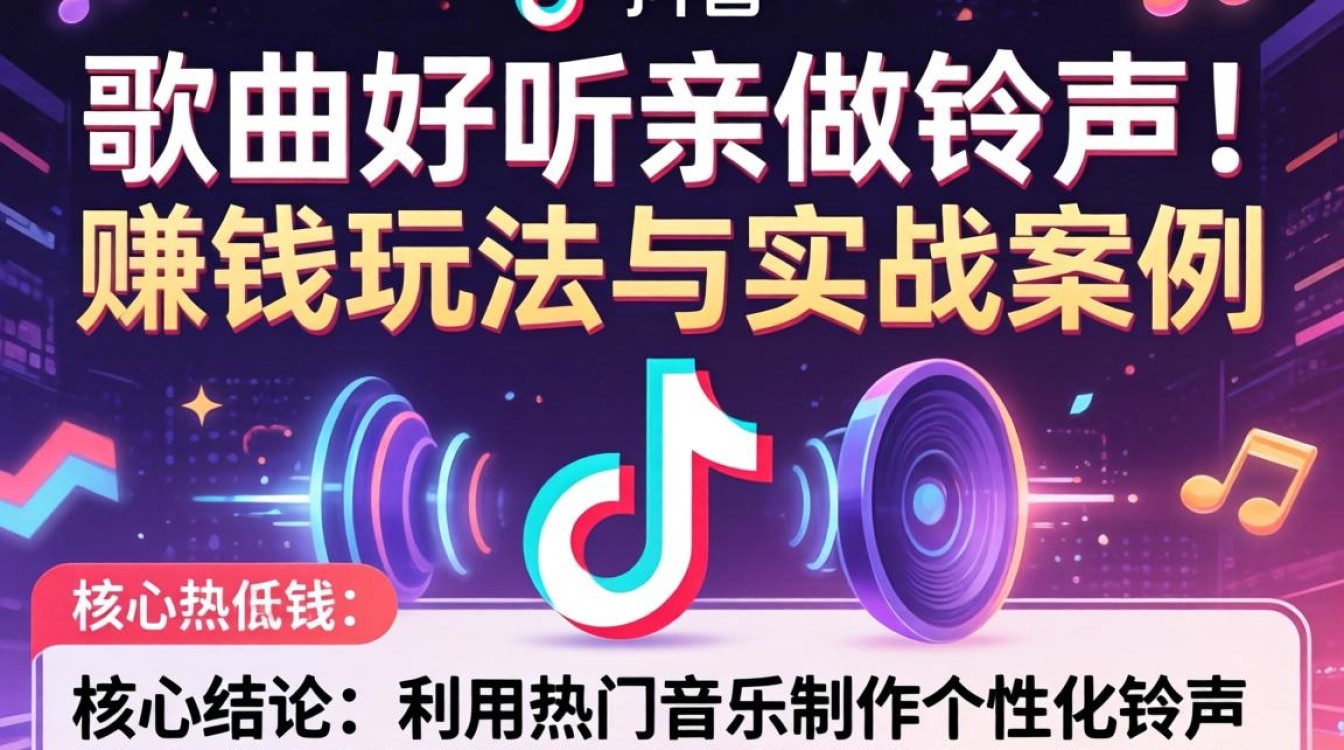 如何制作抖音热门铃声赚钱
