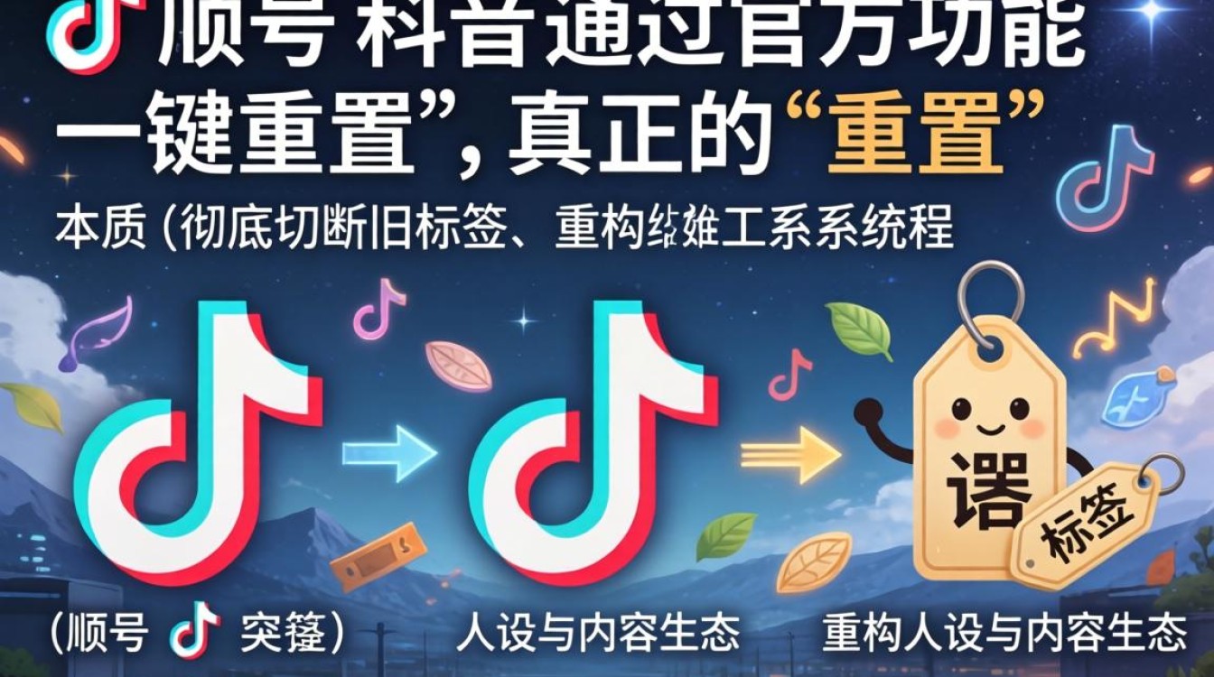 抖音号怎么重置原来的号