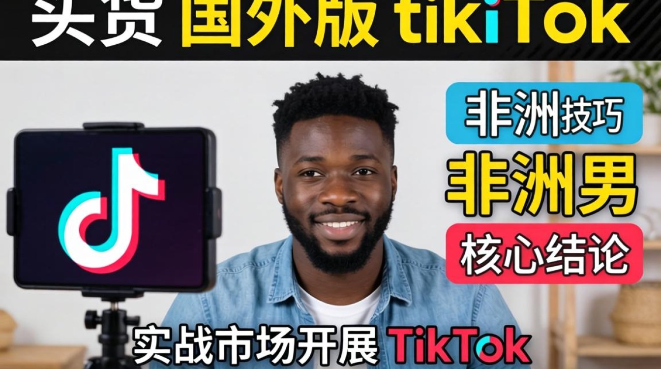 直播带货国外版tiktok非洲男实战技巧教程