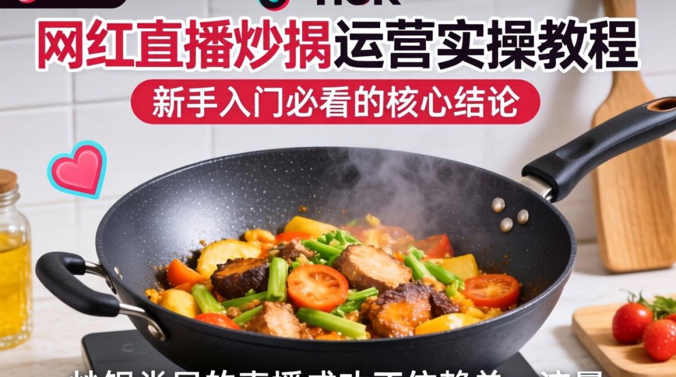 TikTok 网红直播炒锅运营实操教程