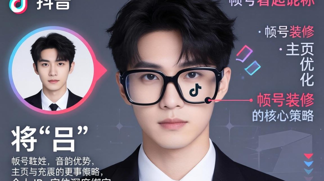 抖音昵称起名技巧与账号主页优化