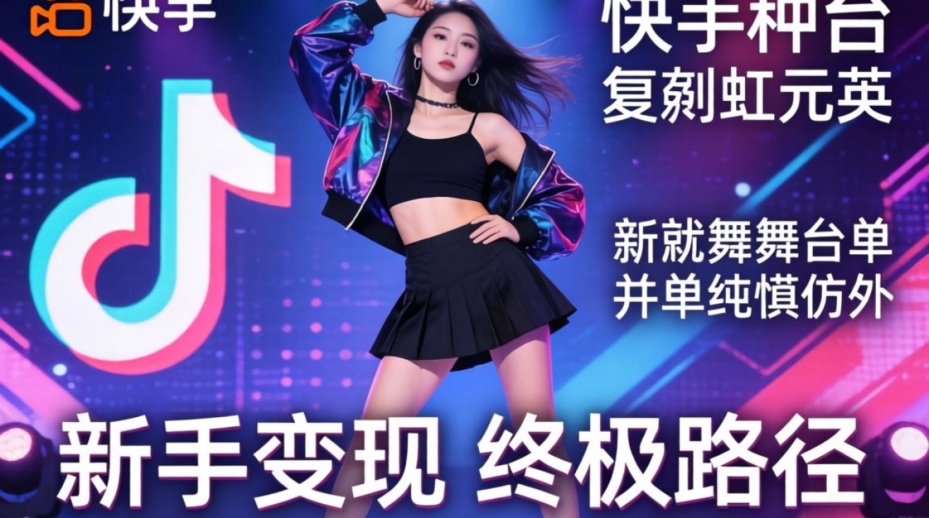 快手张元英 TikTok 舞台如何变现