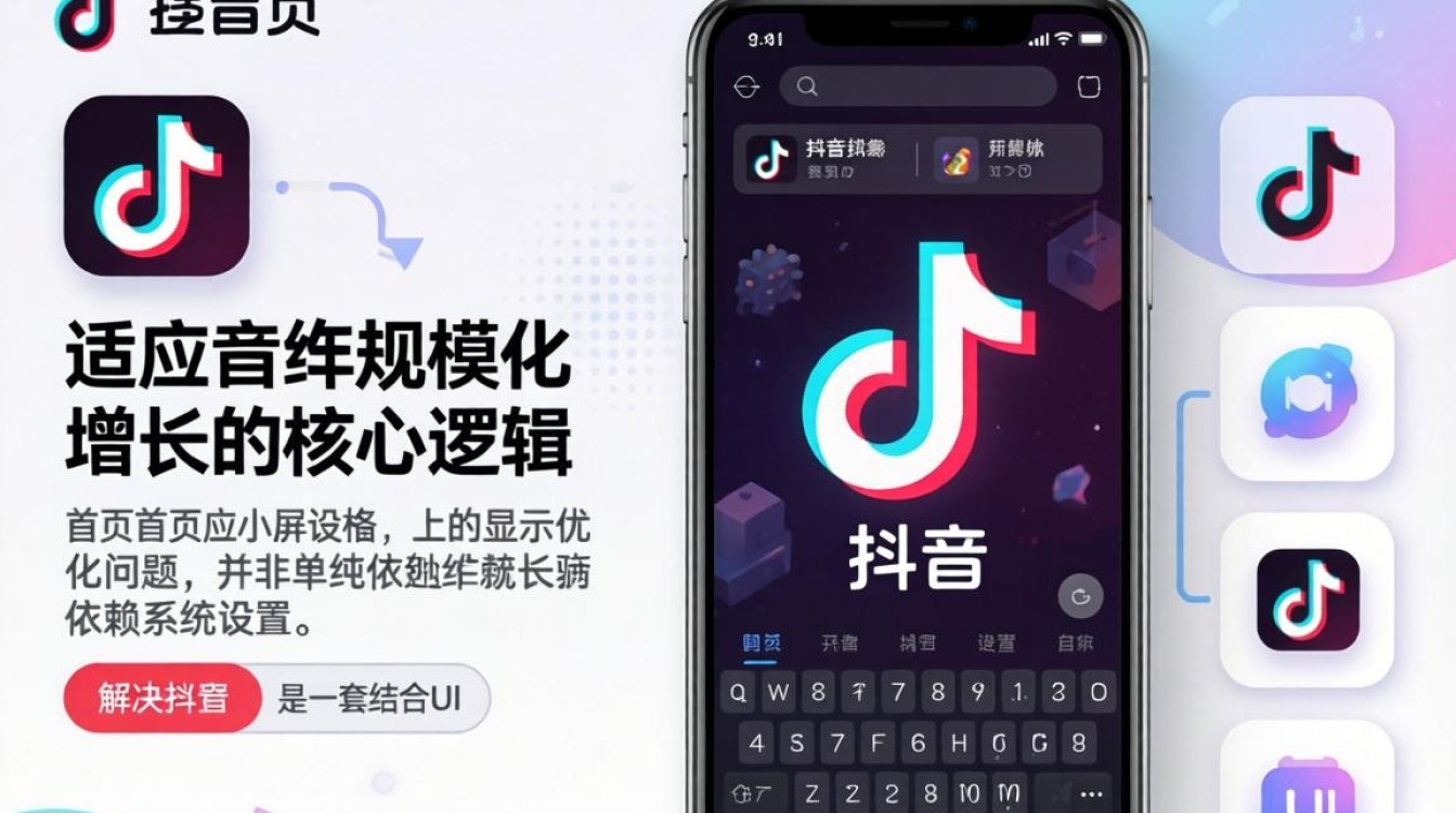 抖音首页怎么调小屏显示