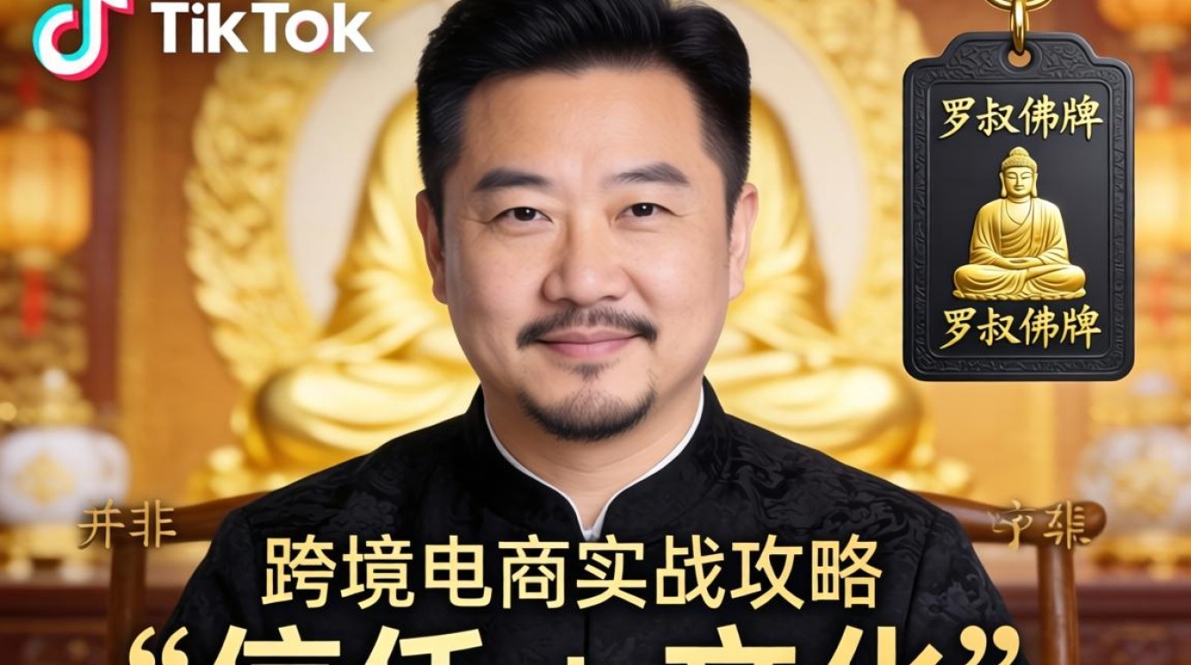 TikTok 罗叔佛牌 跨境电商实战攻略
