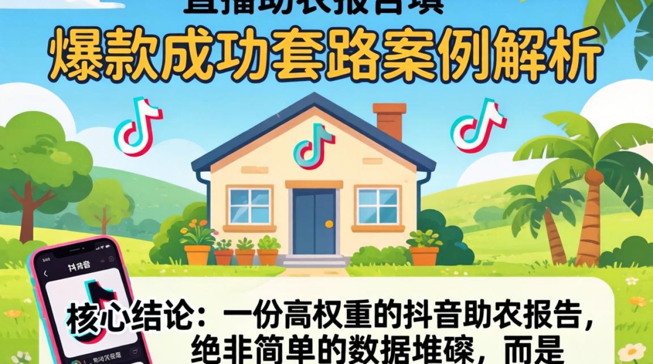 助农直播报告填写技巧与爆款案例解析