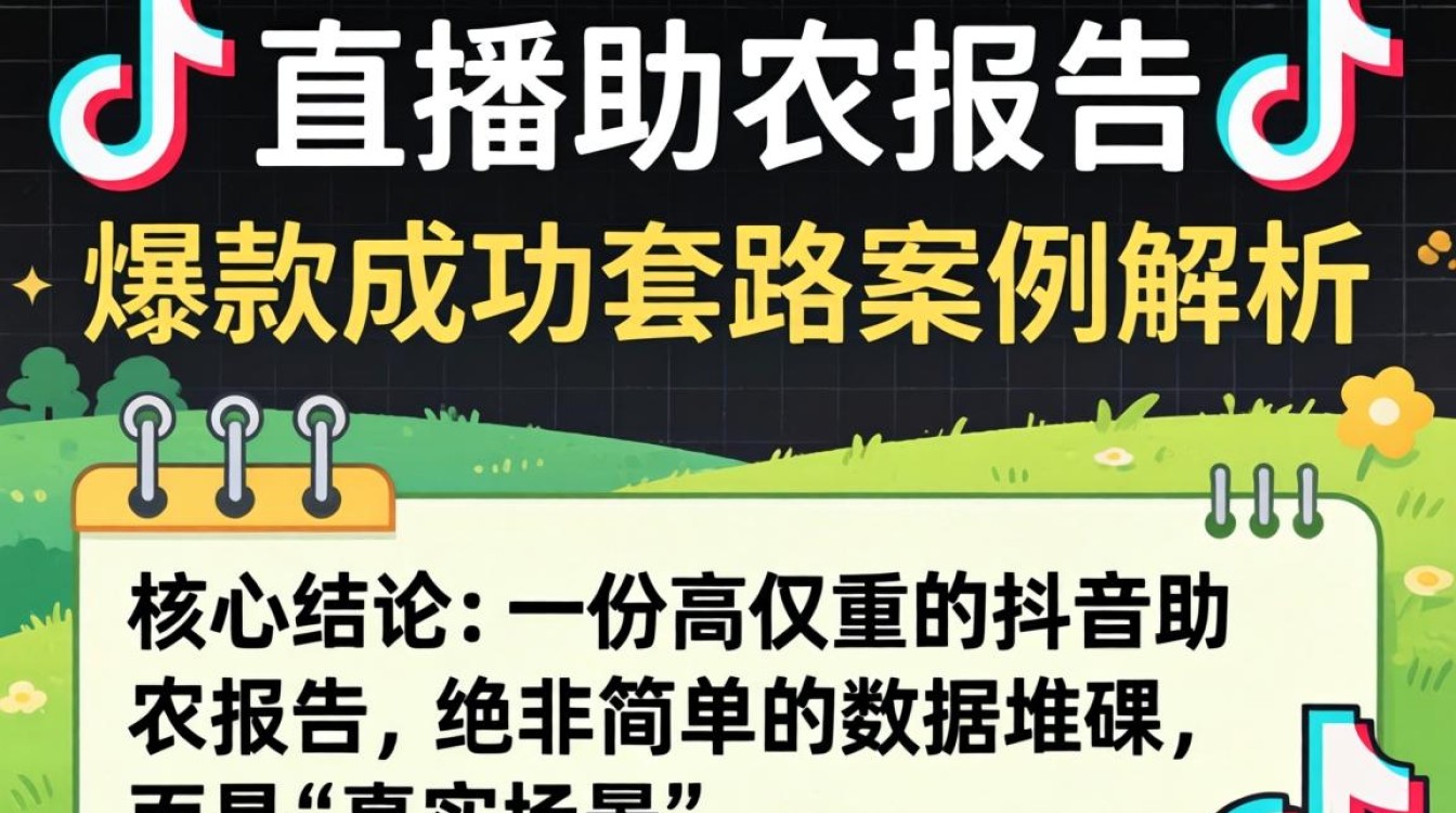 助农直播报告填写技巧与爆款案例解析