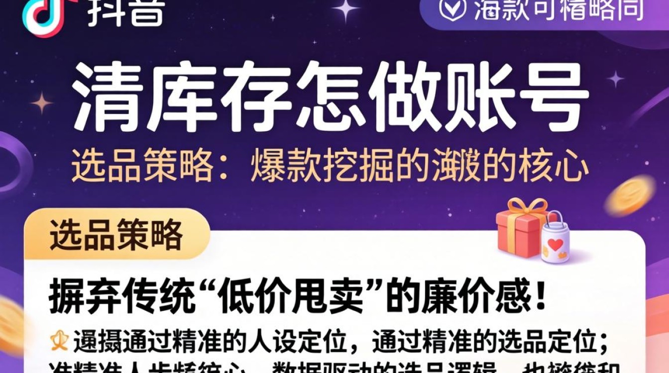 清库存选品策略与爆款挖掘