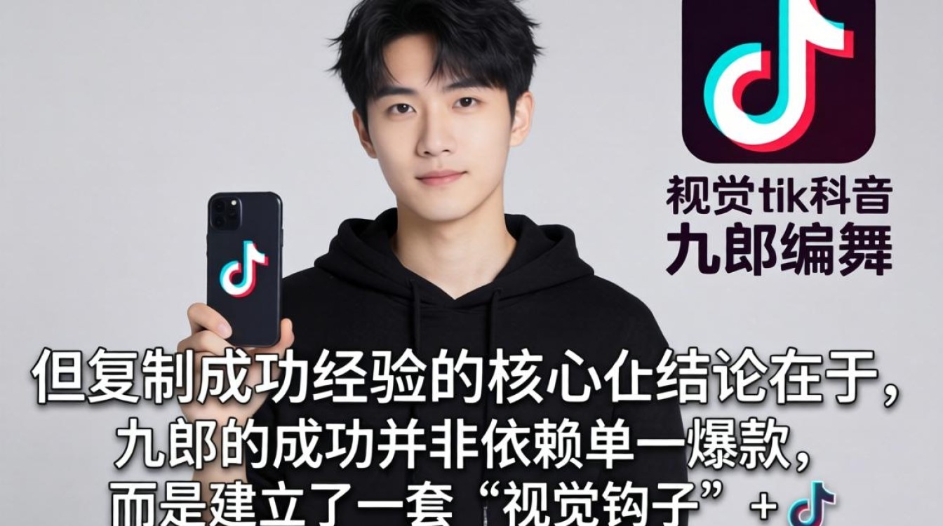 头部研究九郎编舞 TikTok 可复制成功经验