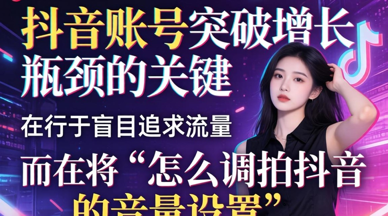 怎么调拍抖音的音量设置