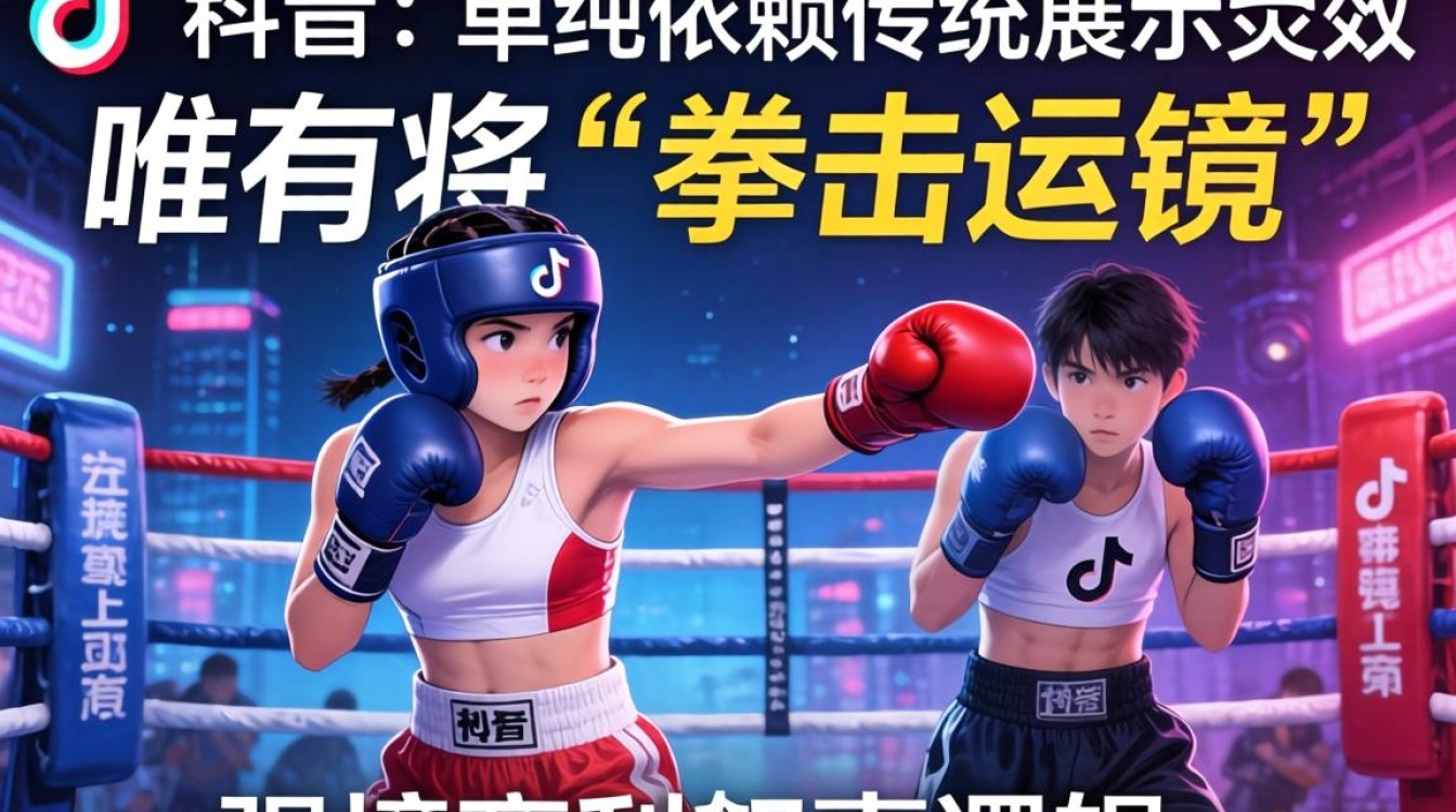 TikTok 拳击运镜抽象怎么拍