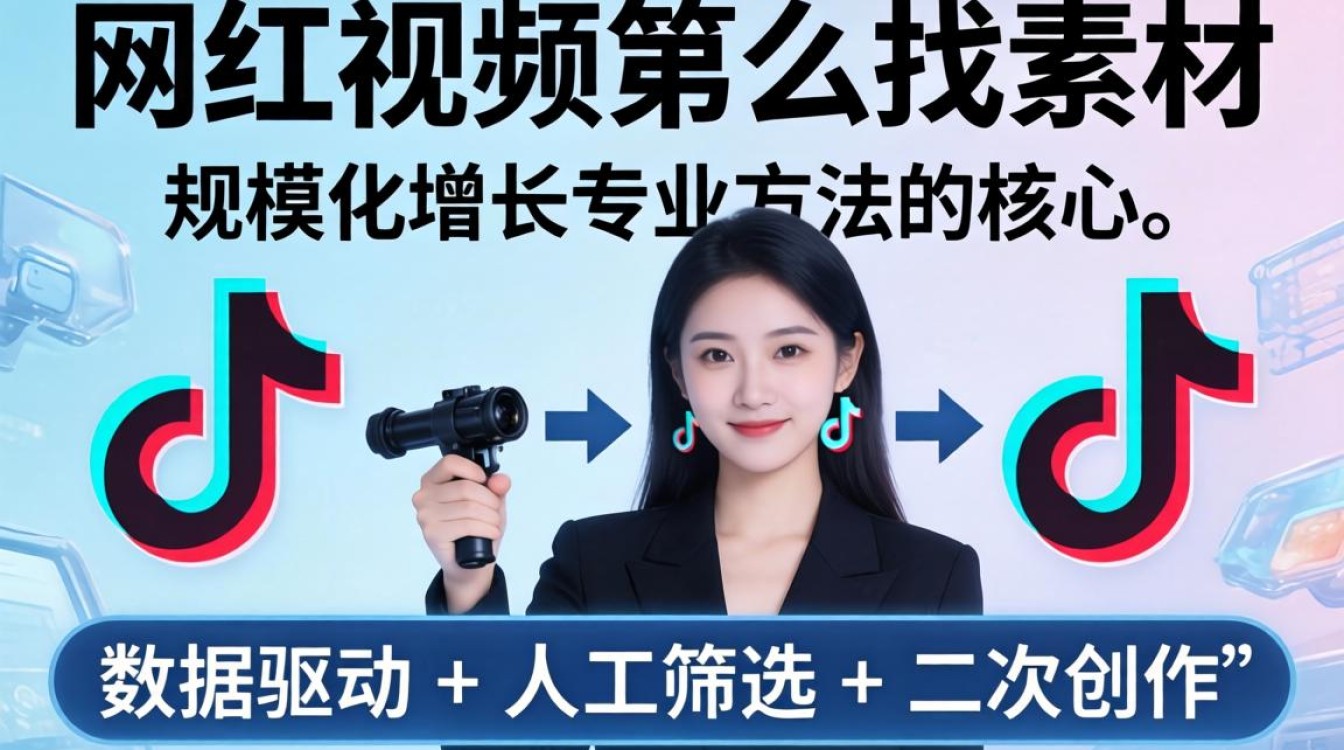 抖音网红视频怎么找素材