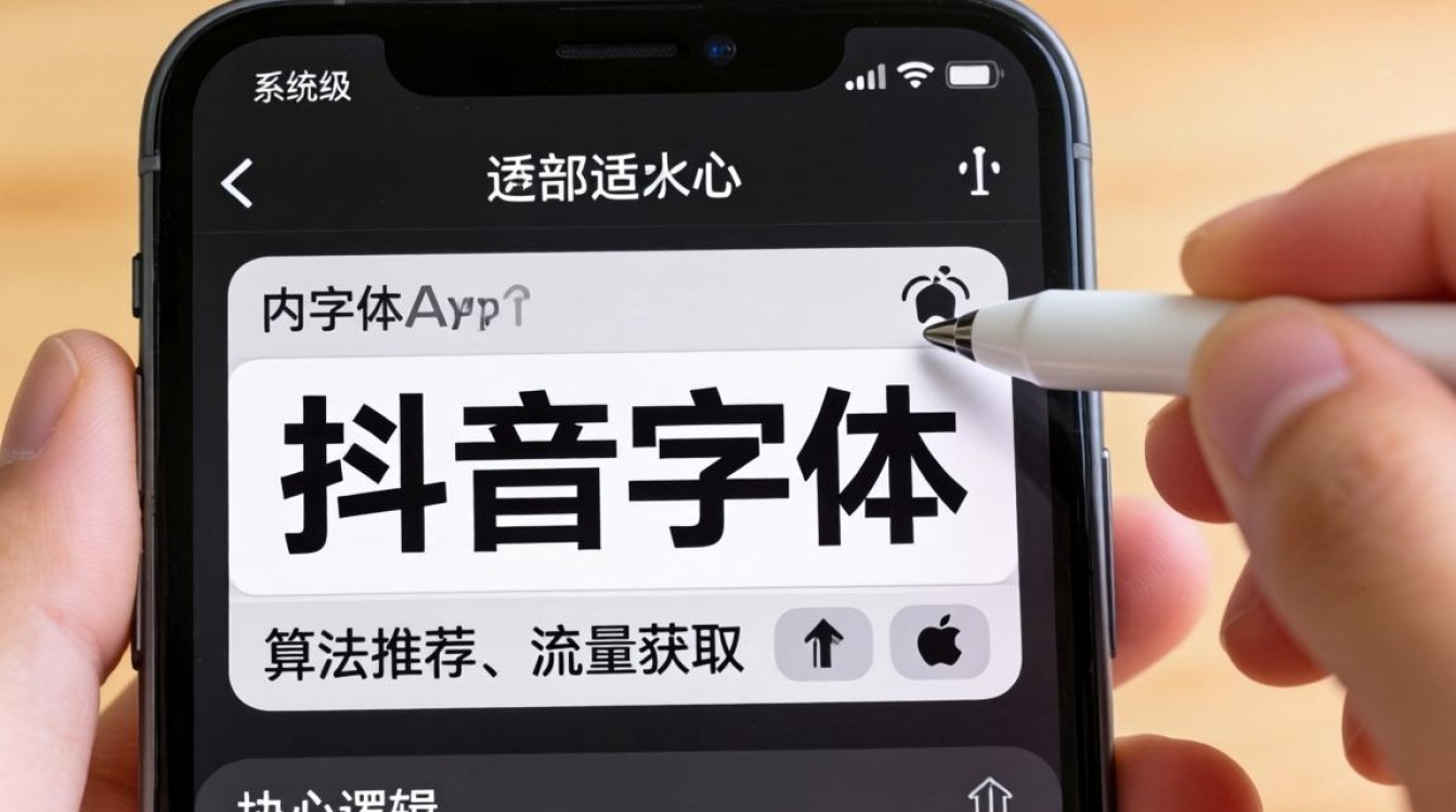 抖音字体调整技巧与算法推荐流量获取