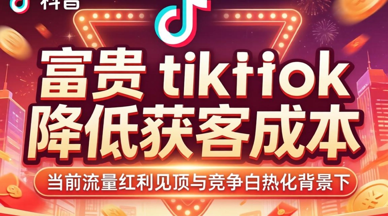 广告投放一个富贵 TikTok 怎么降低获客成本