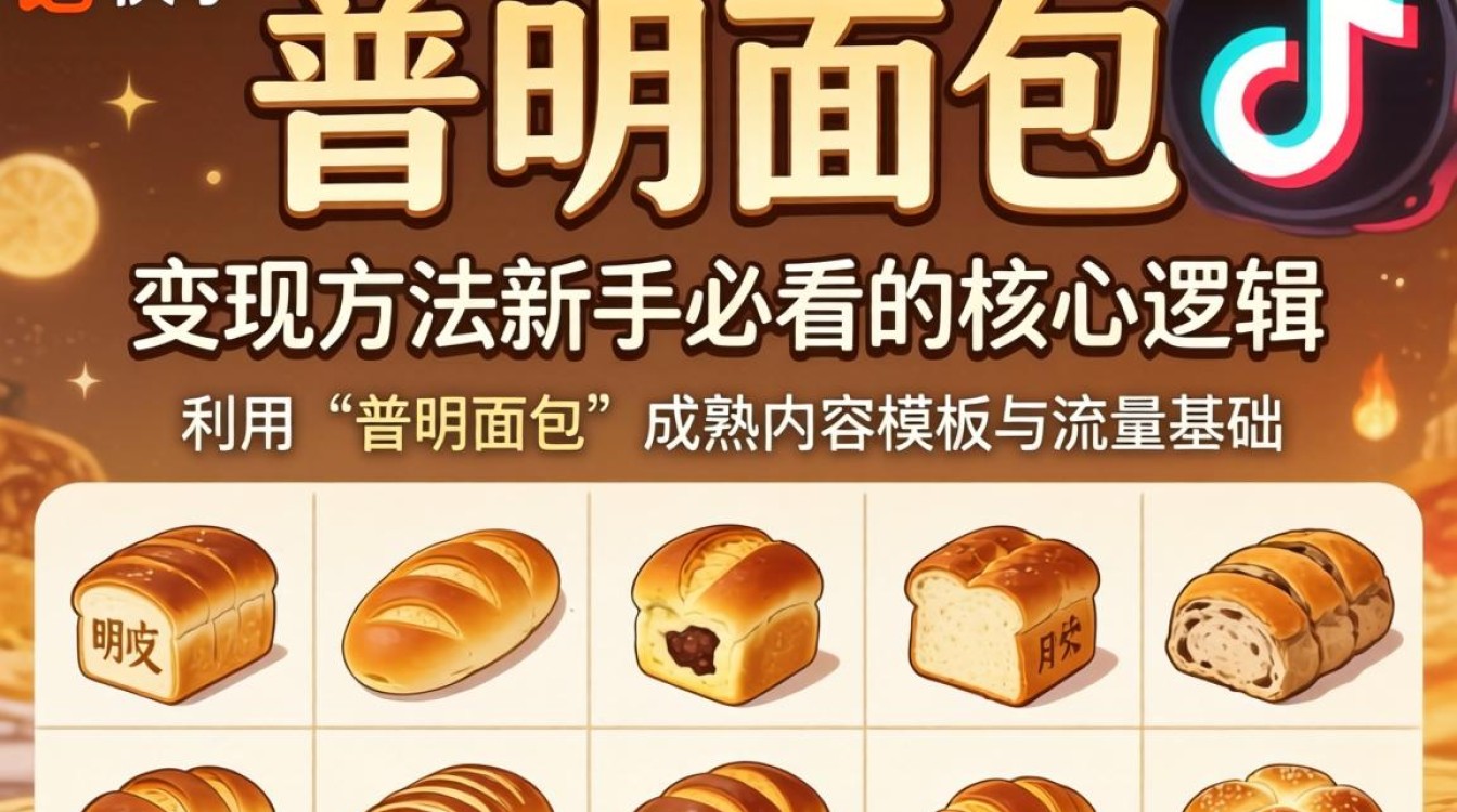 快手普明面包 TikTok 合拍怎么变现