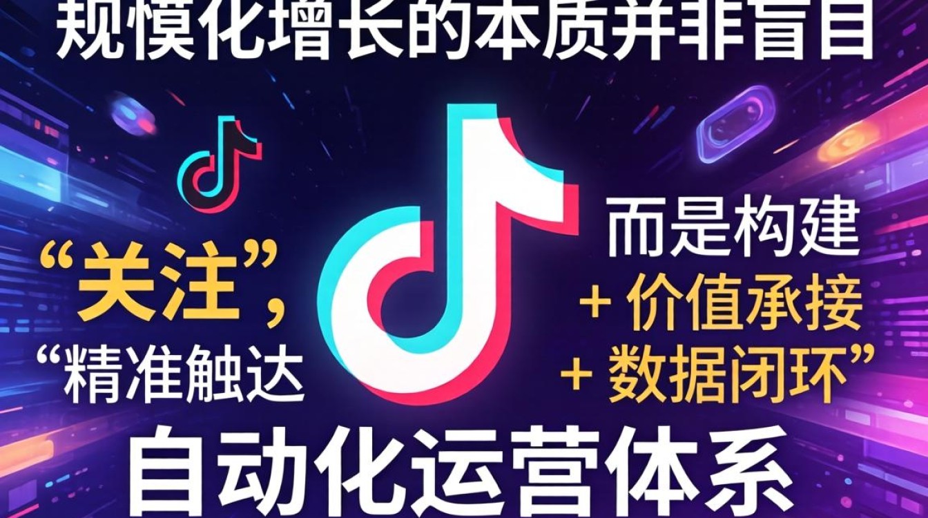 抖音规模化增长专业方法
