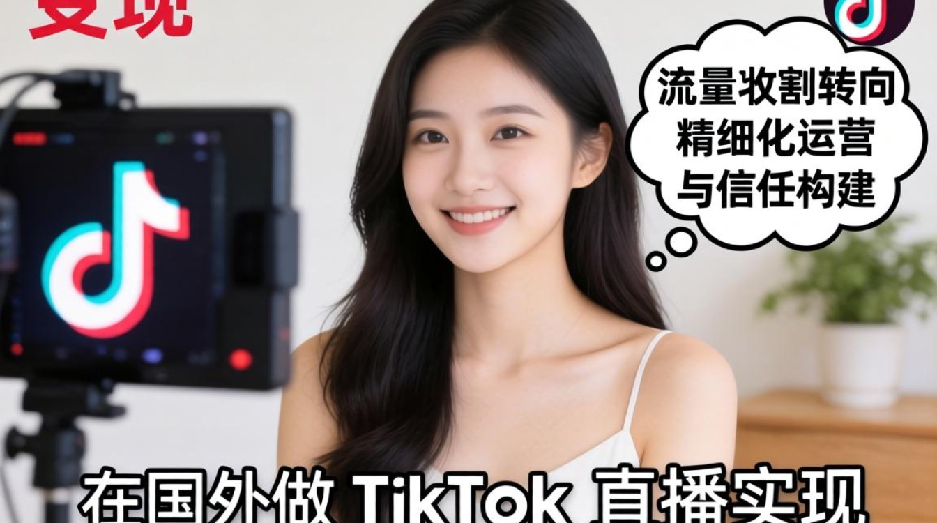 在国外做TikTok直播怎么变现