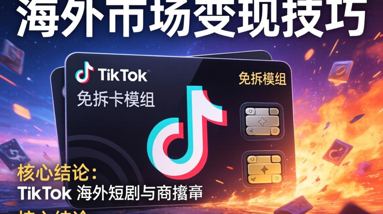 如何快速搭建免拆卡模组实现海外流量变现