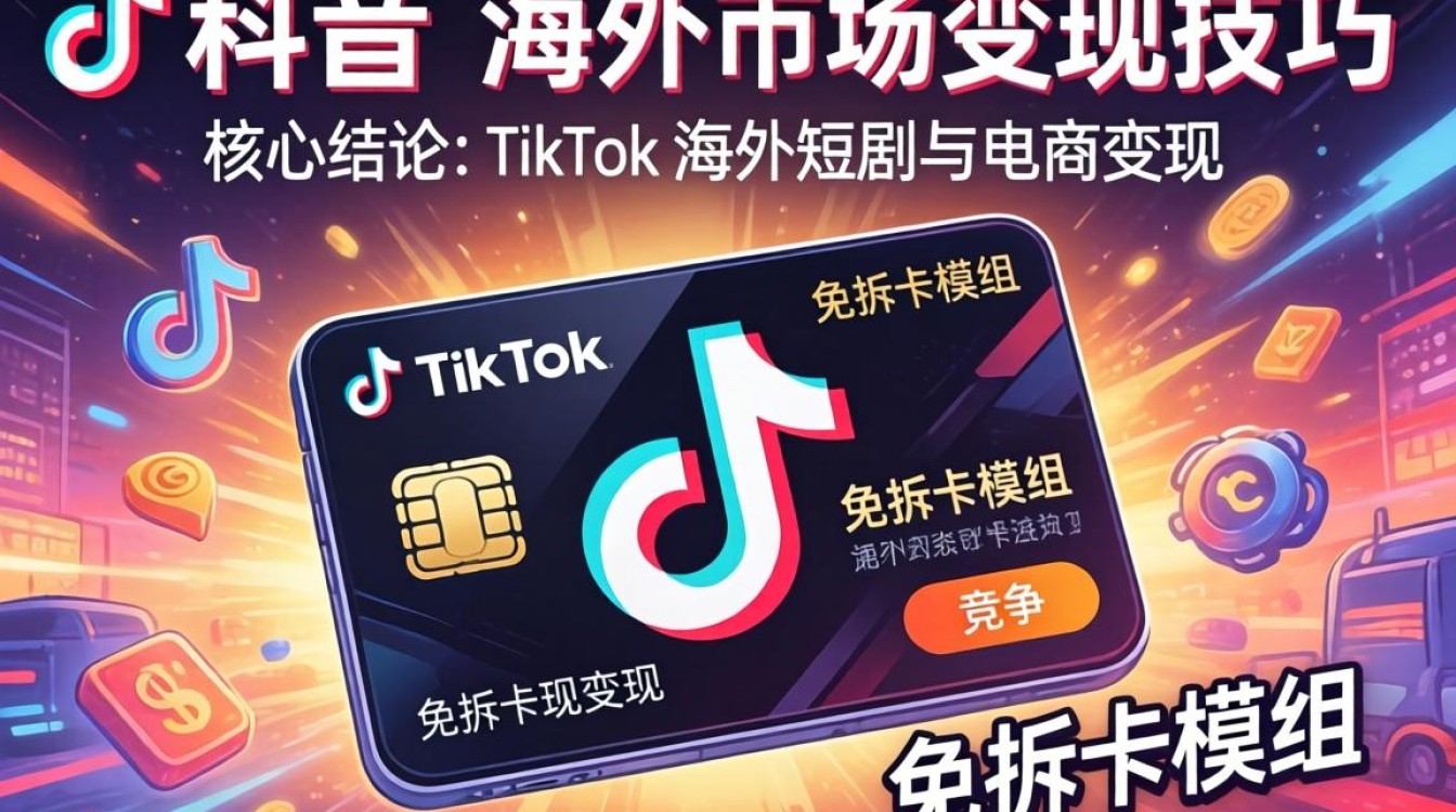 如何快速搭建免拆卡模组实现海外流量变现