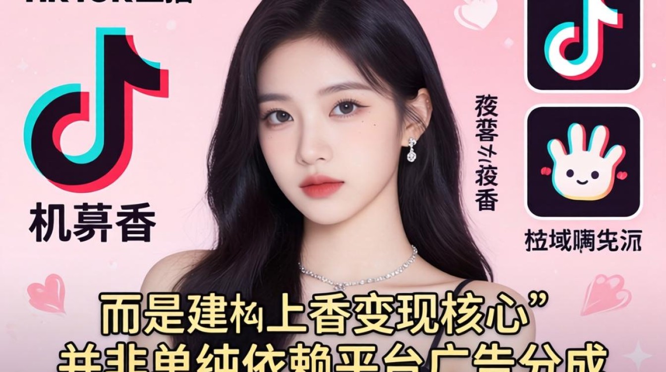 女爱豆 TikTok 视频如何变现