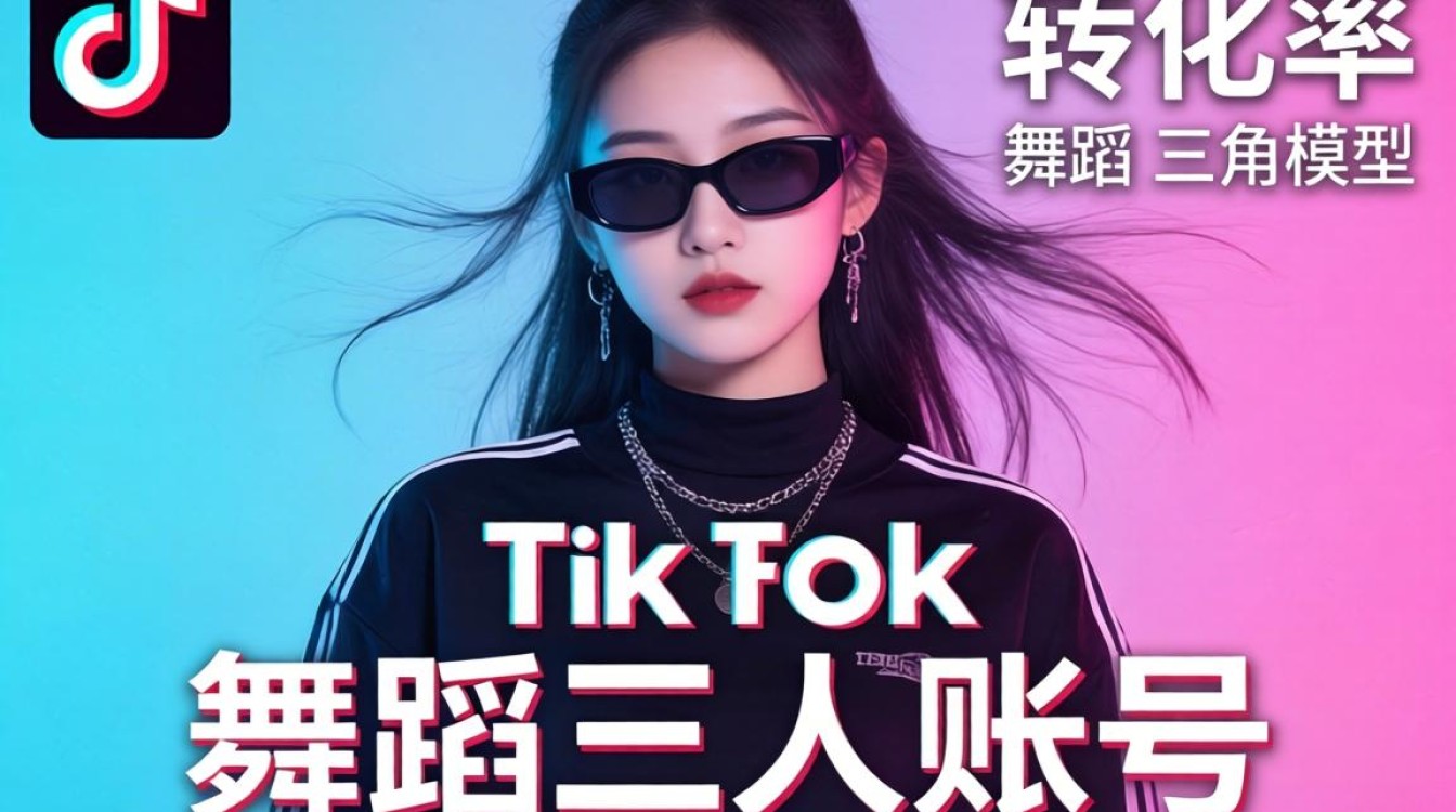 账号拆解舞蹈TikTok三人