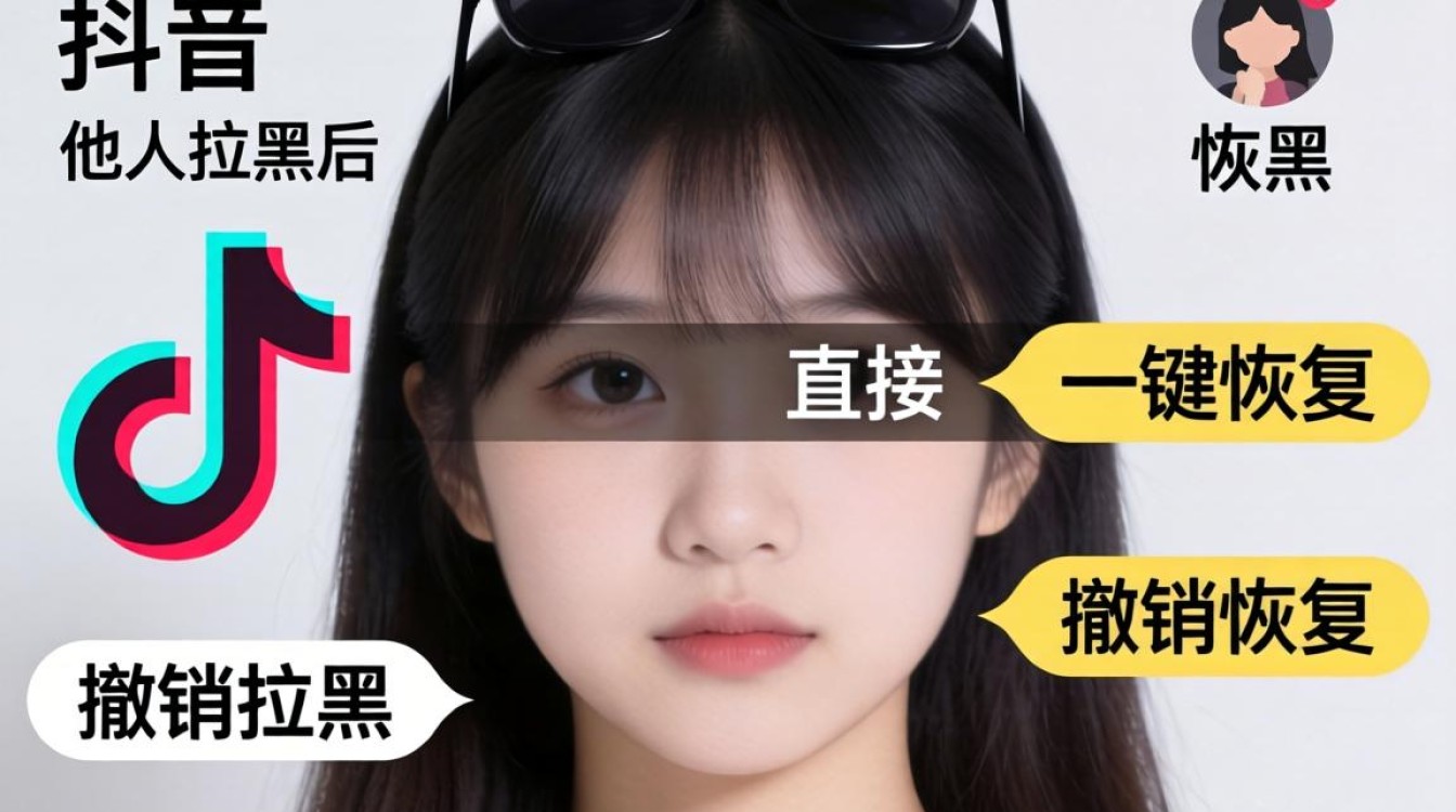 抖音把他人拉黑怎么恢复