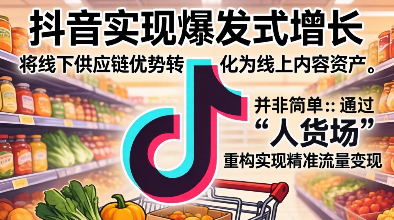超市货品怎么做抖音推广