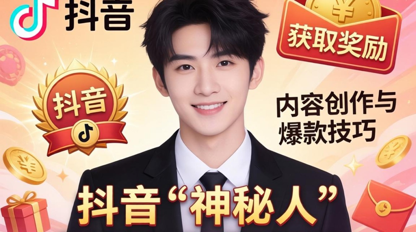 抖音神秘人怎么获取奖励