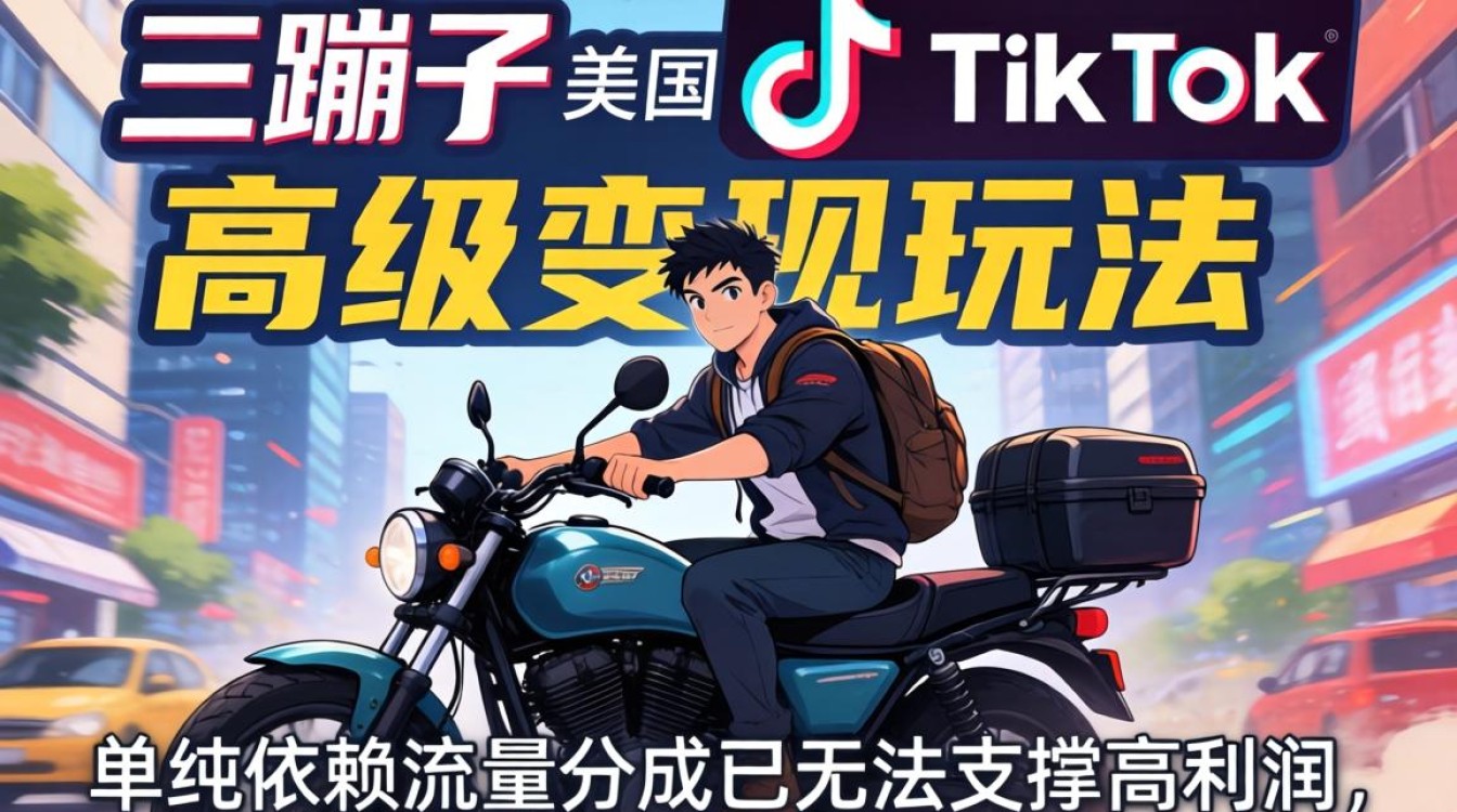 运营进阶三蹦子美国TikTok高级变现玩法